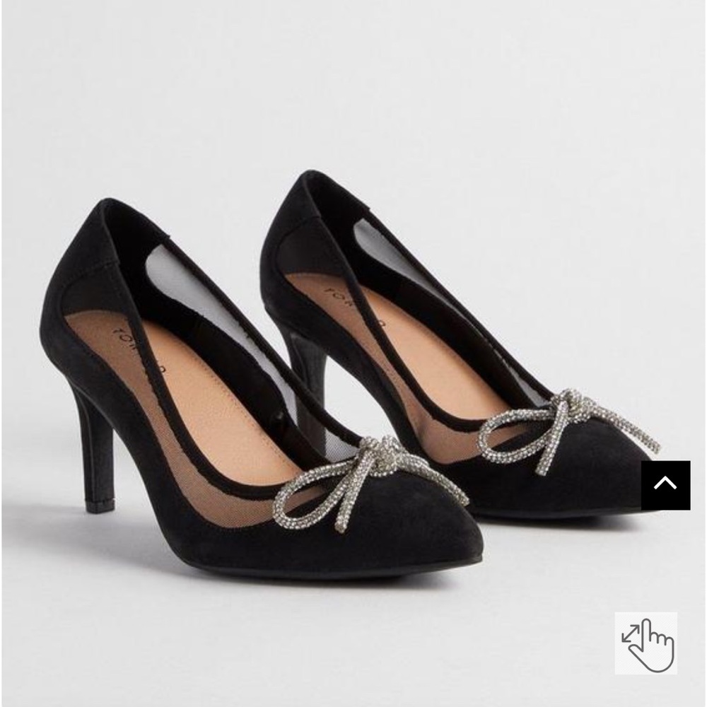 Torrid Pointed Toe Mesh Pumps